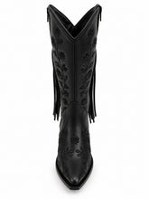 Load image into Gallery viewer, Black Garden Bota Western
