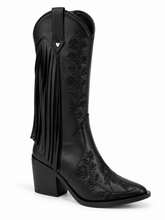 Load image into Gallery viewer, Black Garden Bota Western
