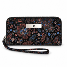 Cargar imagen en el visor de la galería, 2026-003 Cartera Navy Garden