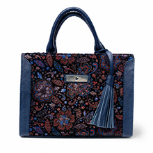 Cargar imagen en el visor de la galería, Bolso Navy Garden